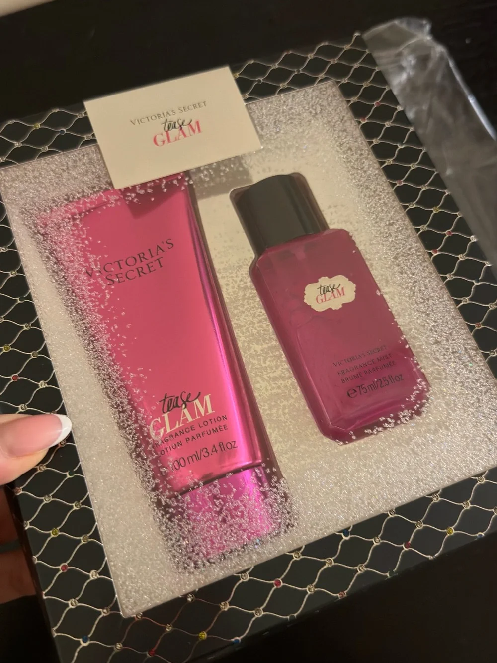 Victoria's Secret Tease Glam Pink Lotion & Mist Duo